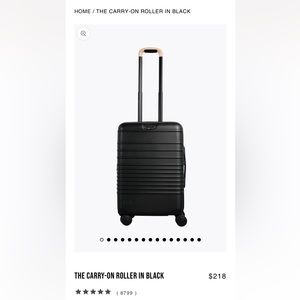 Béis The Carry-On Roller in Black